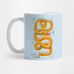 Twisted Pencil Mug